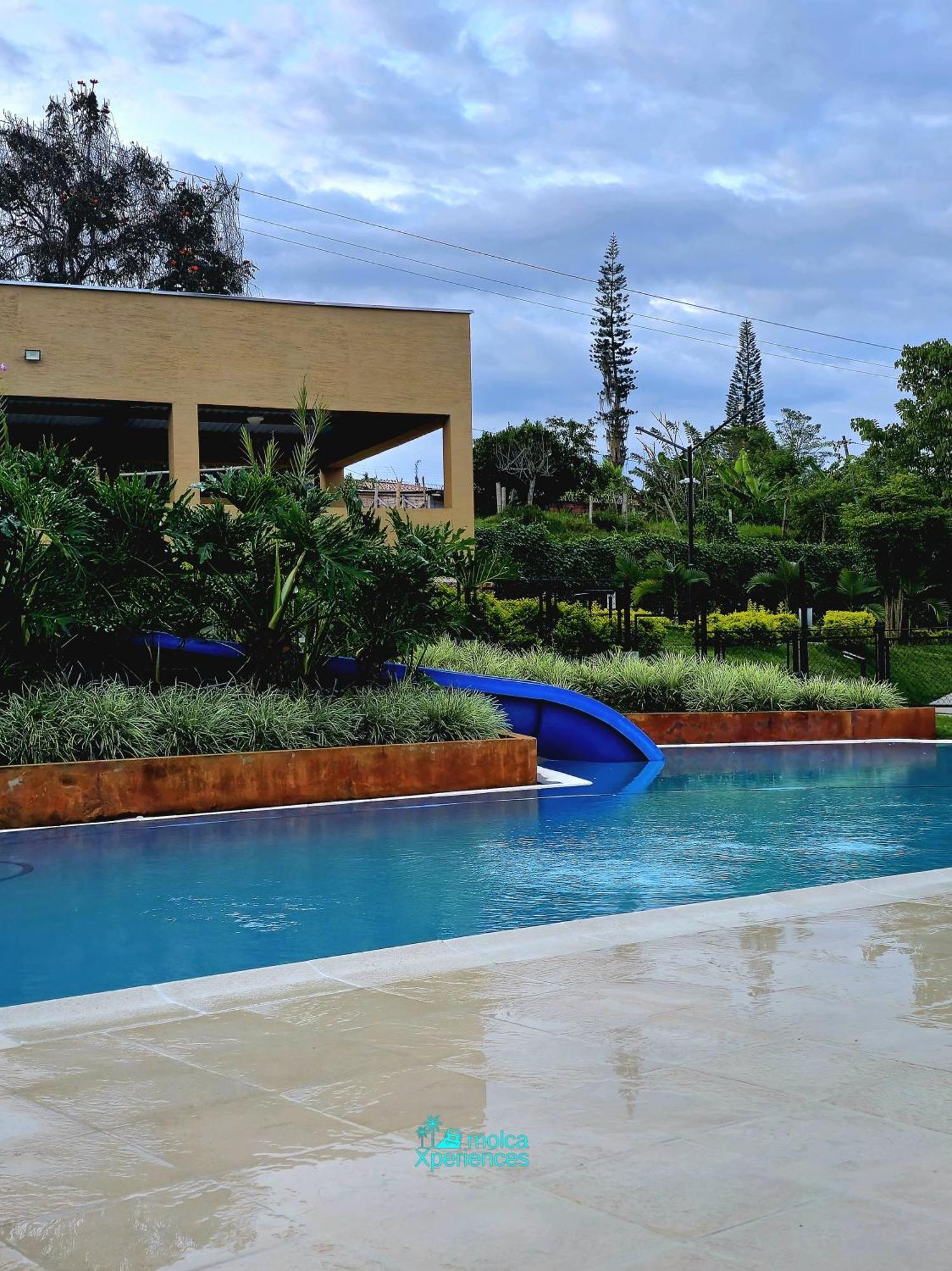 Apartamento Privado Vacacional A 5M Del Aeropuerto, 20 Minutos Del Parque Del Cafe Y Centro De Armenia Con 4 Piscinas, 3 Jacuzzi, Sauna By Molca Xperiences 3H Bagian luar foto