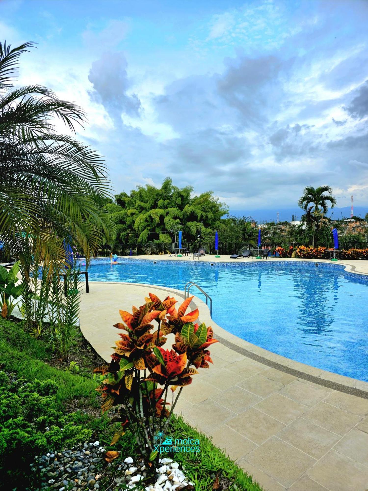 Apartamento Privado Vacacional A 5M Del Aeropuerto, 20 Minutos Del Parque Del Cafe Y Centro De Armenia Con 4 Piscinas, 3 Jacuzzi, Sauna By Molca Xperiences 3H Bagian luar foto